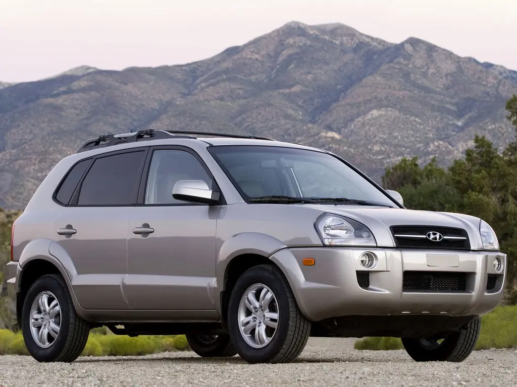 Hyundai Tucson (JM) 1 поколение, джип/suv 5 дв. (07.2004 - 08.2009)